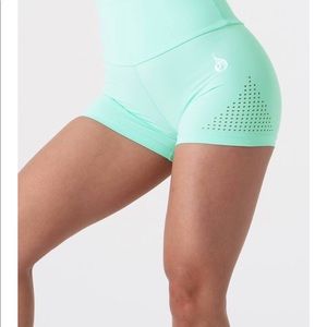 Mint High Waisted Shorts